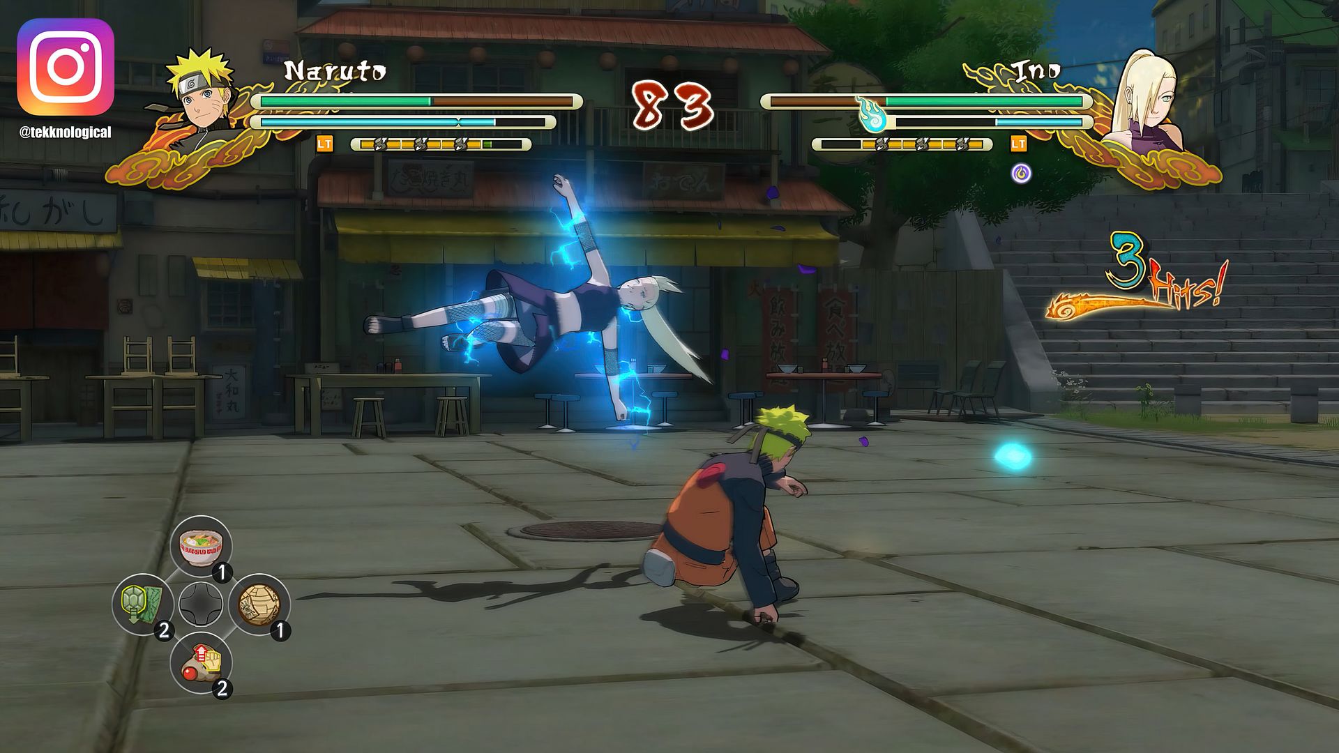 Local PvP in Naruto Shippuden 4 UNS