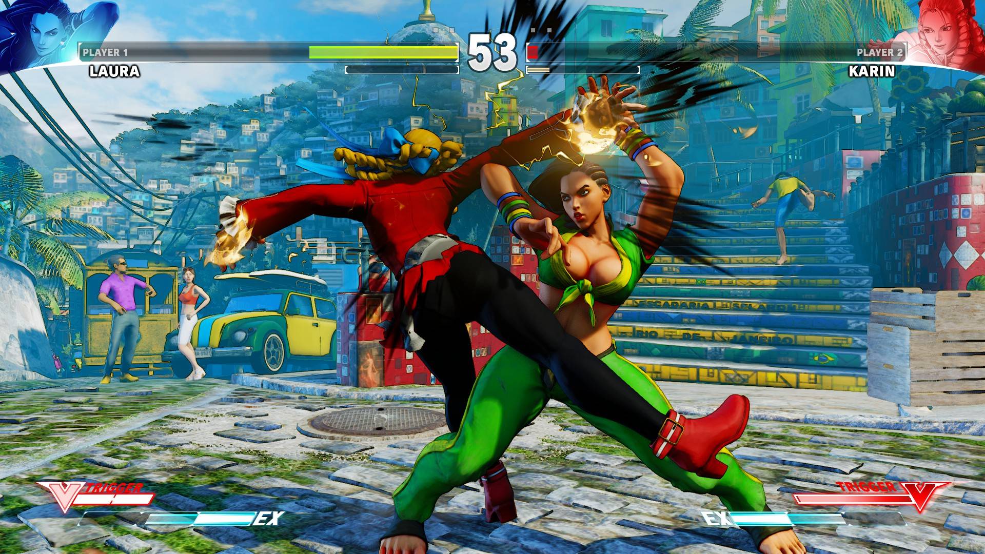 Local PvP mode in Street Fighter V