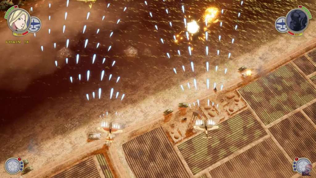 Local co-op in Rising Sun: Iron Aces