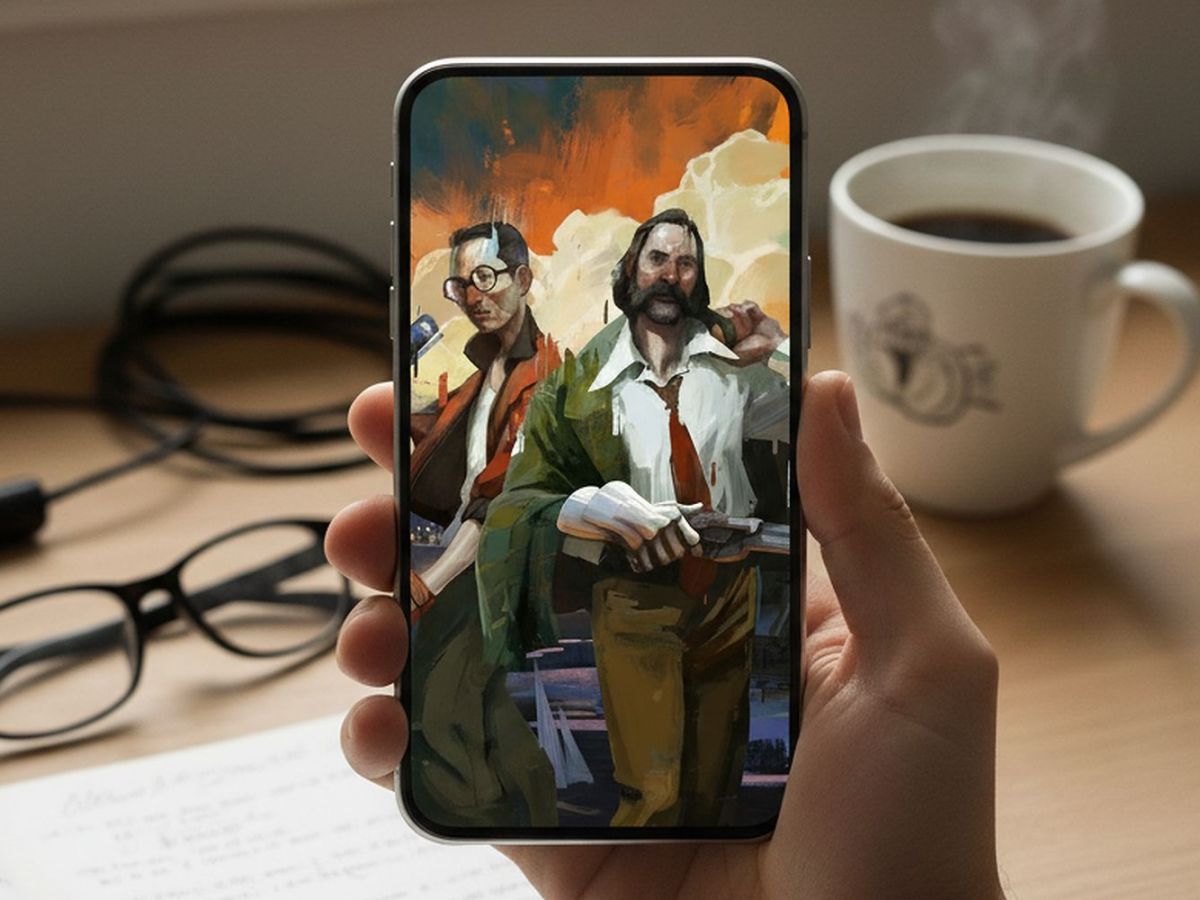 How does Disco Elysium look on smartphones and how is it different from the PC&nbsp;version?