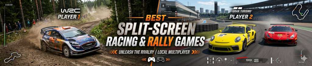 best splitscreen rally racing games