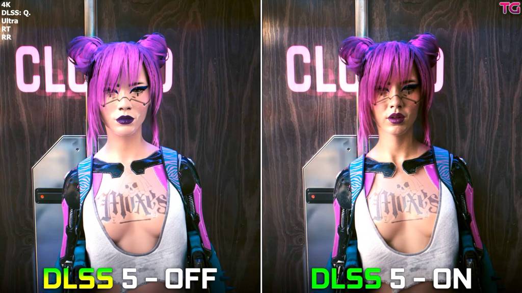 Cyberpunk 2077 DLSS 5