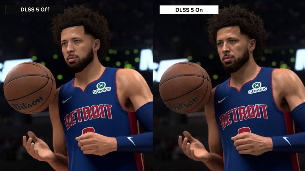 DLSS 5 on off